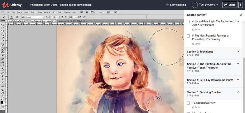 Learn Digital Painting Basics in Photoshop