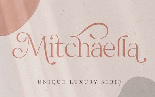 Mitchaella Free Font Download