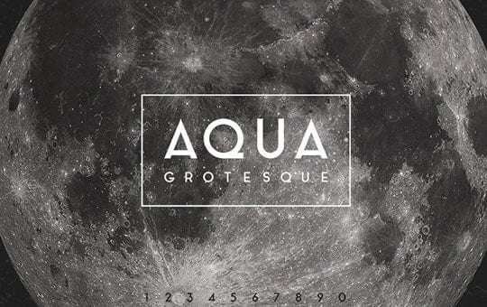Aqua Free Font Download