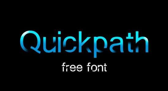 Quickpath – Free Font Download