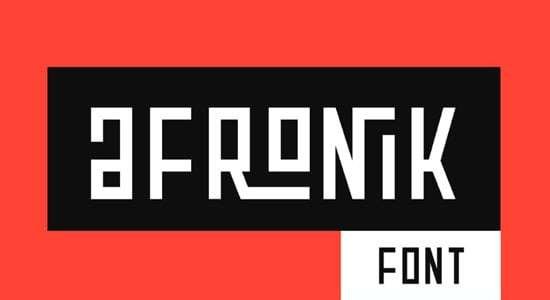 Afronik – Free Font Download