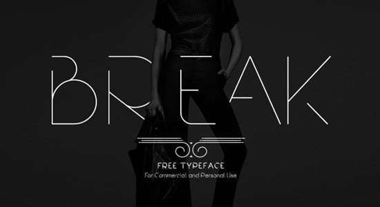 Break – Free Font Download