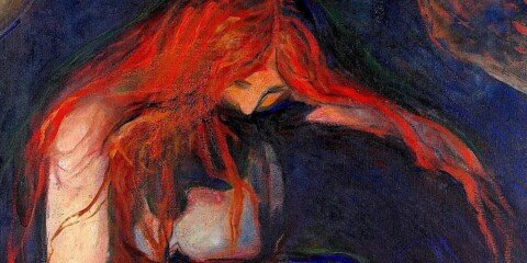 Love and Pain by Edvard Munch